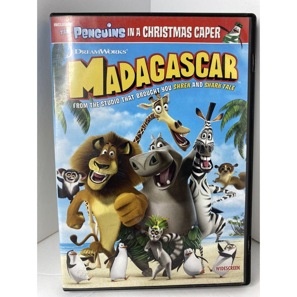 Madagascar (DVD, 2008, Holiday O-Sleeve Full Frame)